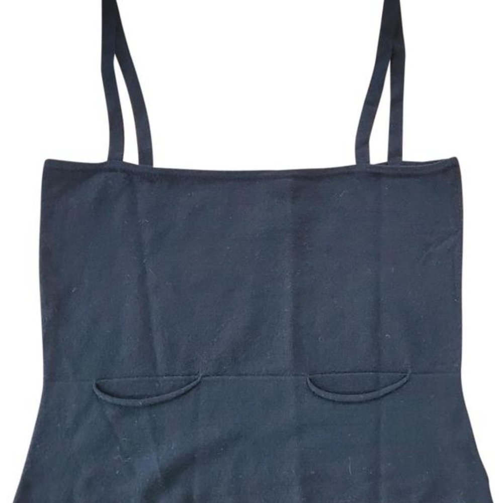 Black Halter Top, M